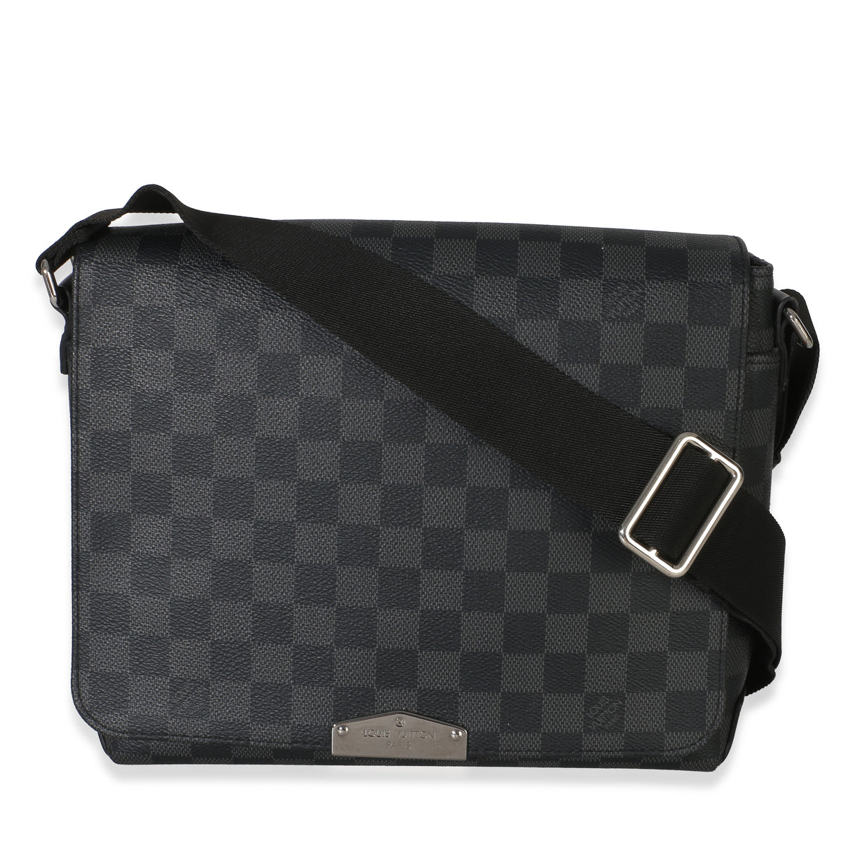 Louis Vuitton Damier Graphite Canvas District PM Handbag fv