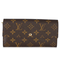 Louis Vuitton Monogram Canvas Sarah Wallet Wallet id