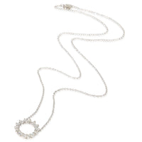 Tiffany & Co. Platinum Diamond Circle Pendant, 0.56 CTW 3