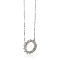 Tiffany & Co. Platinum Diamond Circle Pendant, 0.56 CTW 4