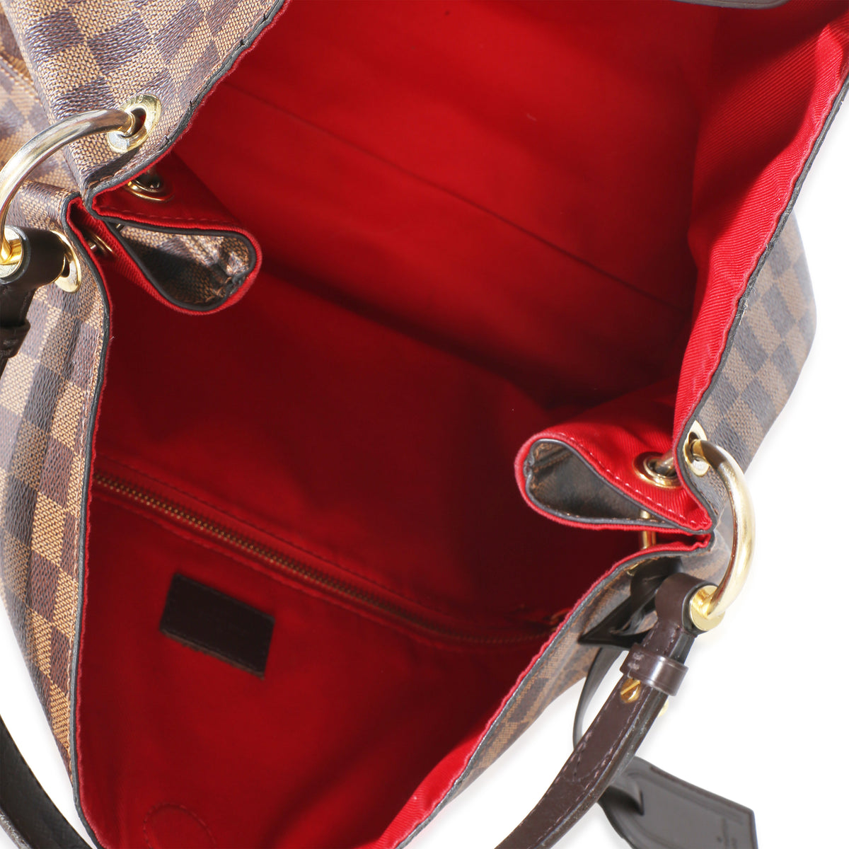 Louis Vuitton Damier Ebene Canvas Graceful MM Handbag 10