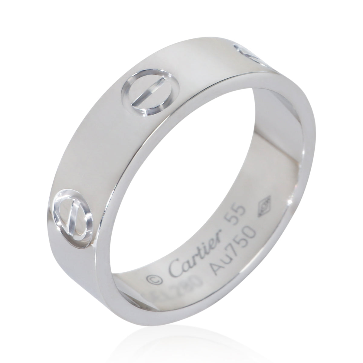 Cartier White Gold  Love Ring 4