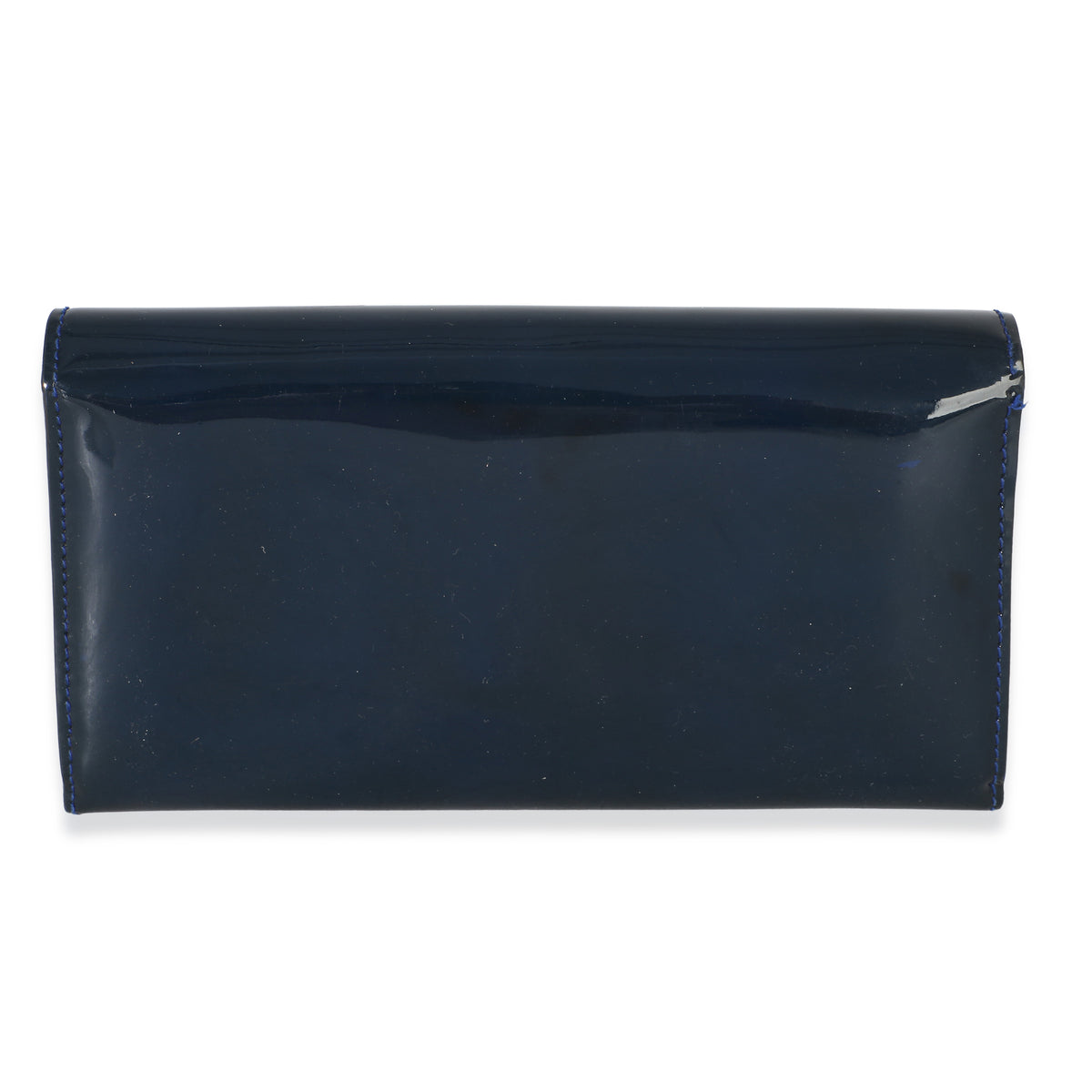 Gucci Blue Patent Small Horsebit Clutch Handbag 4