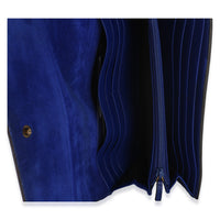 Gucci Blue Patent Small Horsebit Clutch Handbag 8