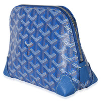 Goyard Blue ine Canvas Vendome Cosmetic Pouch Handbag 3
