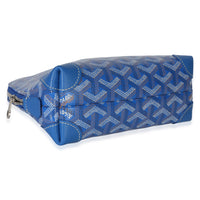 Goyard Blue ine Canvas Vendome Cosmetic Pouch Handbag 8