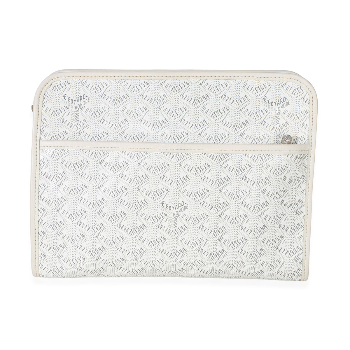 Goyard White ine Canvas Jouvence Toiletry MM Handbag id