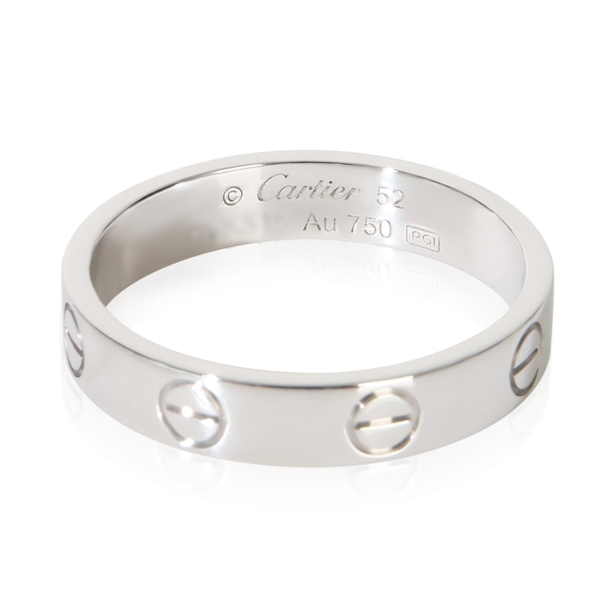 Cartier White Gold  Small Model Love Ring fv