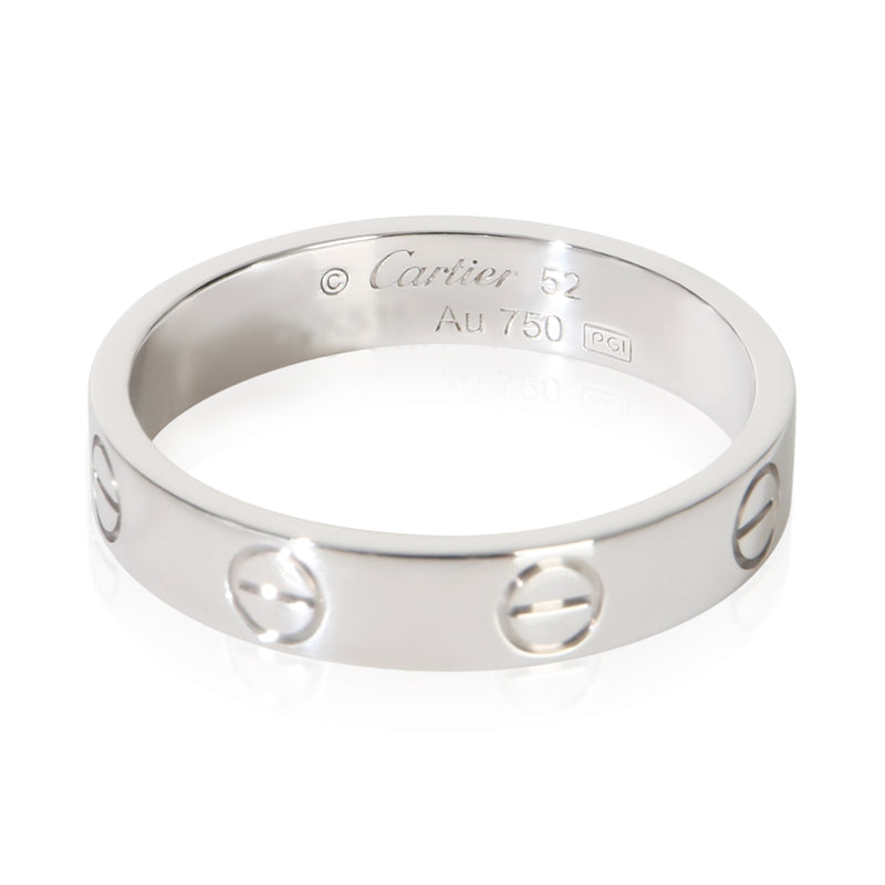 Cartier White Gold  Small Model Love Ring fv