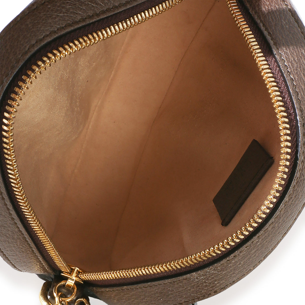 Gucci Beige GG Supreme Canvas Mini Ophidia Round Shoulder Bag Handbag 9