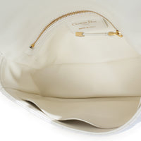 Christian Dior White Supple Calfskin Cannage Small Caro Chain Bag Handbag 9