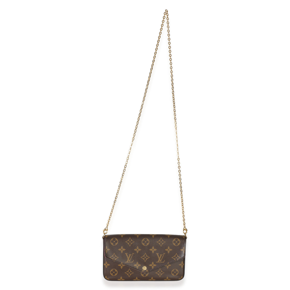 Louis Vuitton Fuchsia Monogram Canvas Felicie Pochette Handbag 8