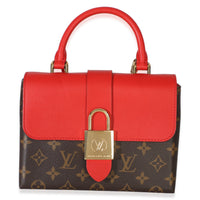Louis Vuitton Coquelicot Monogram Canvas Locky BB Handbag 2