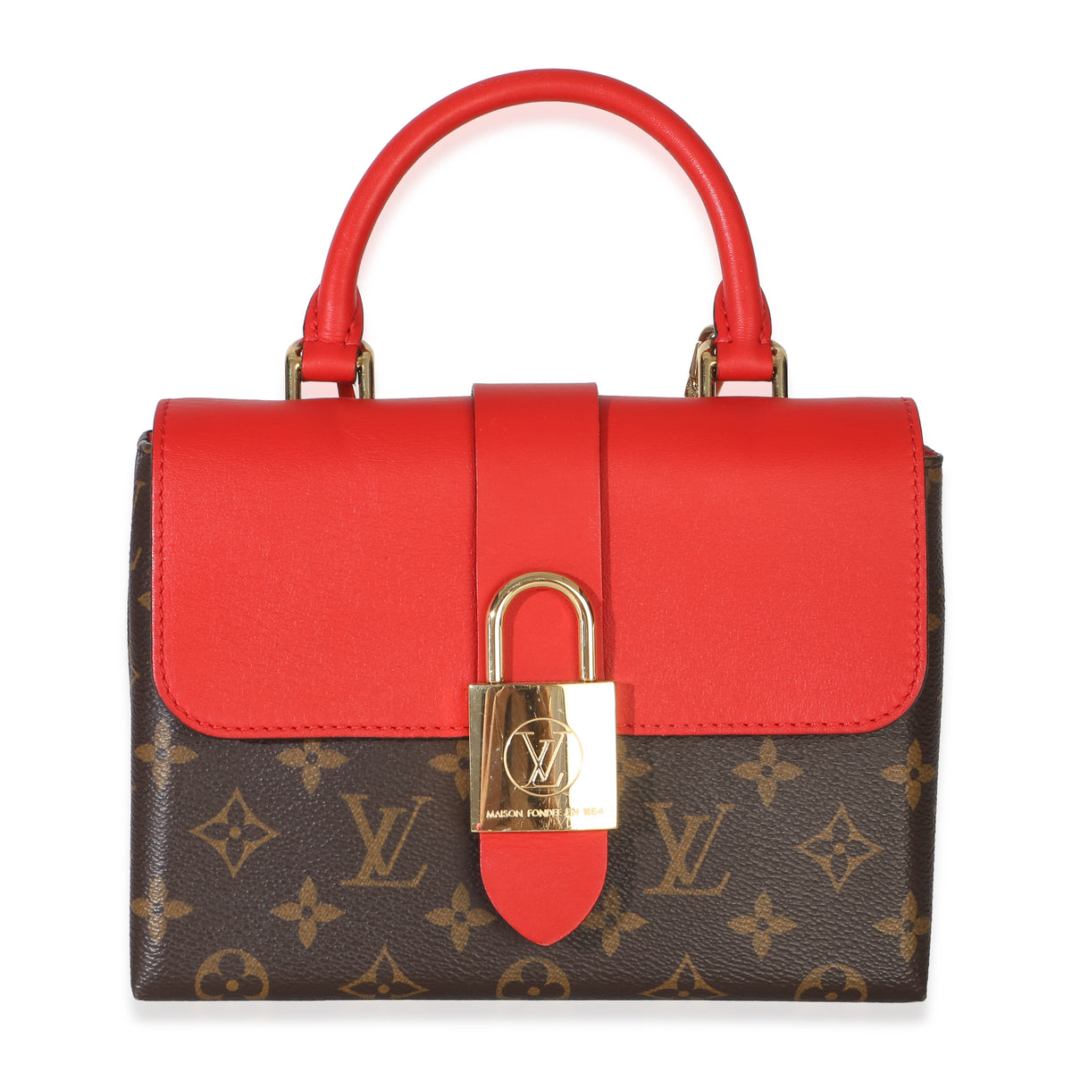 Louis Vuitton Coquelicot Monogram Canvas Locky BB Handbag fv
