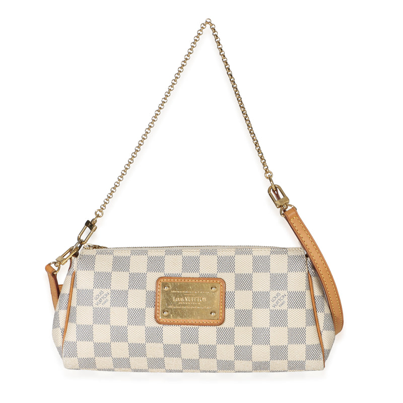 Louis Vuitton Damier Azur Eva Pochette Handbag id