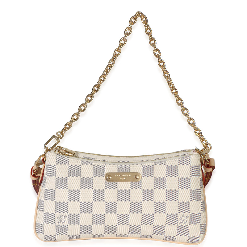 Louis Vuitton Damier Azur Liv Pochette Handbag id