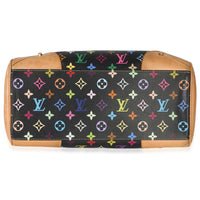Louis Vuitton Black Multicolore Monogram Canvas Claudia Handbag 5