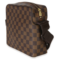 Louis Vuitton Damier Ebene Canvas Olav PM Messenger Bag Handbag 2