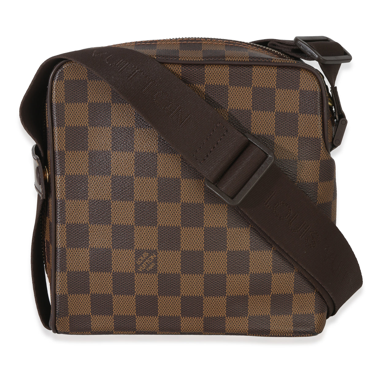 Louis Vuitton Damier Ebene Canvas Olav PM Messenger Bag Handbag fv