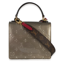 Louis Vuitton Champagne Metallise Fuchsia Vernis Epi Monogram Spring Street Handbag 3