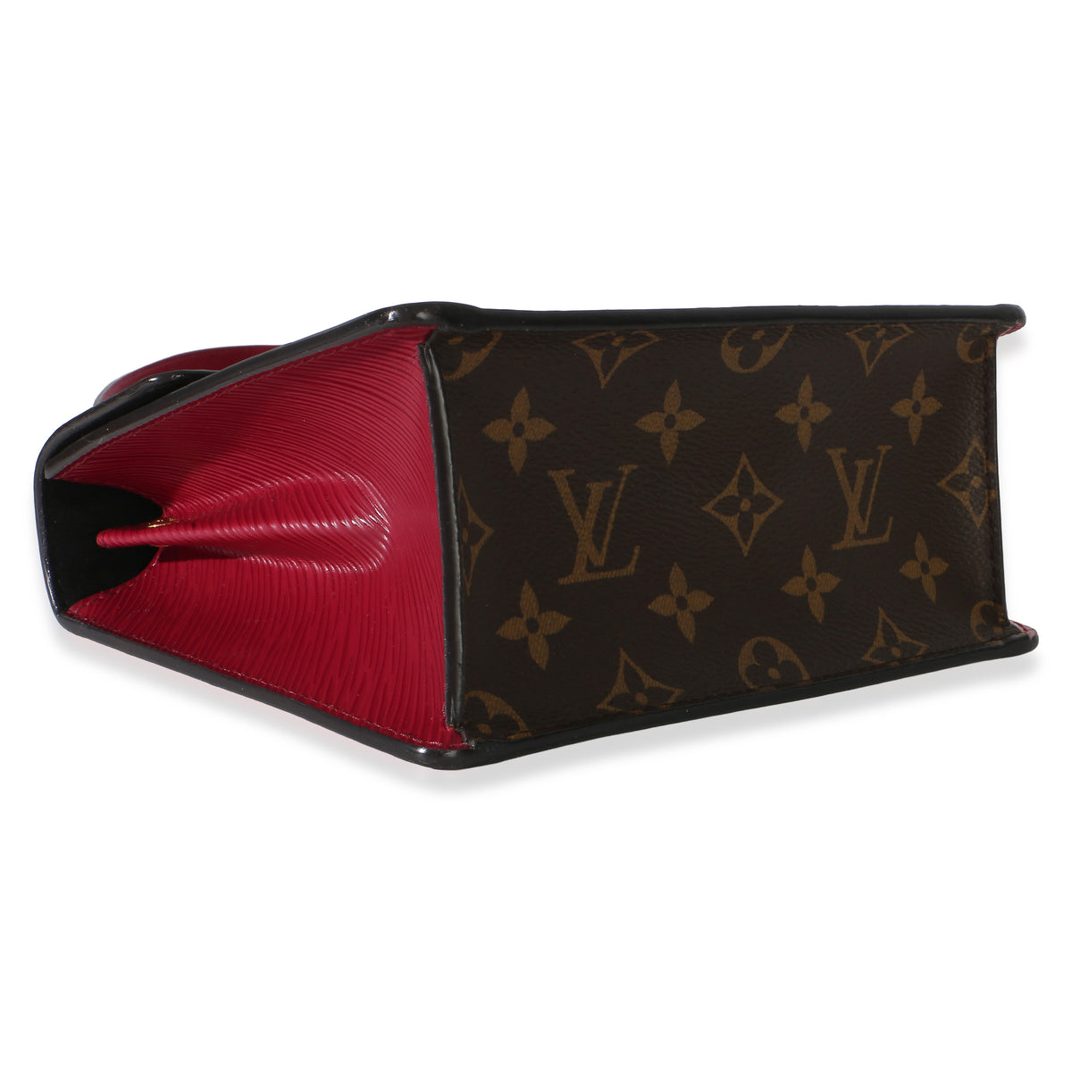 Louis Vuitton Champagne Metallise Fuchsia Vernis Epi Monogram Spring Street Handbag 6