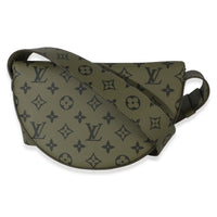 Louis Vuitton Green Khaki Monogram Canvas Moon Crossbody Bag Handbag 4