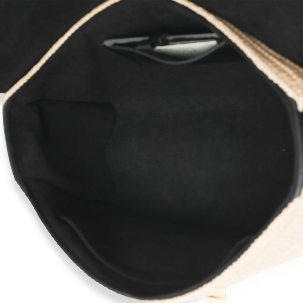 Louis Vuitton Black Calfskin Raffia Twist Shoulder Bag MM Handbag 9