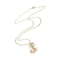 Chanel Gold Plated  2018 Pink Enamel Flower CC Pendant 3