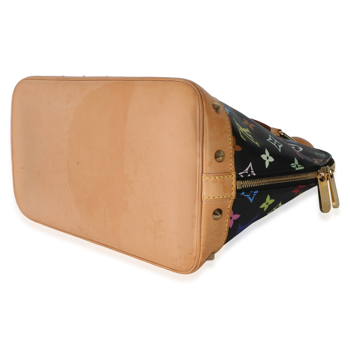 Louis Vuitton Black Multicolore Monogram Canvas Alma PM Handbag 6