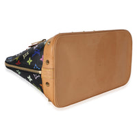 Louis Vuitton Black Multicolore Monogram Canvas Alma PM Handbag 7
