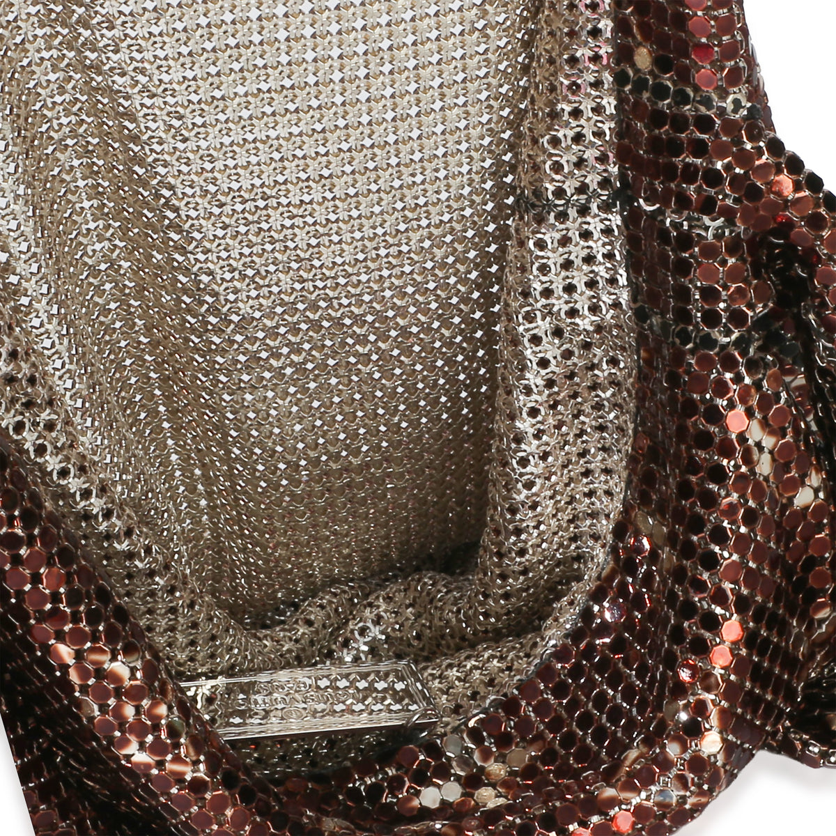 Louis Vuitton Bronze Monogram Mesh Metal Frances Handbag 10