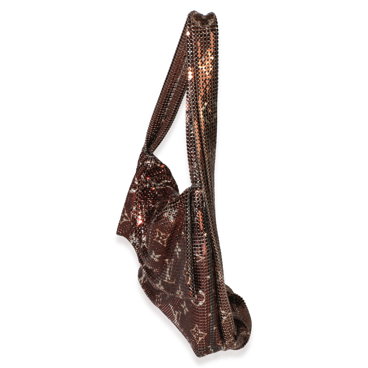 Louis Vuitton Bronze Monogram Mesh Metal Frances Handbag 2
