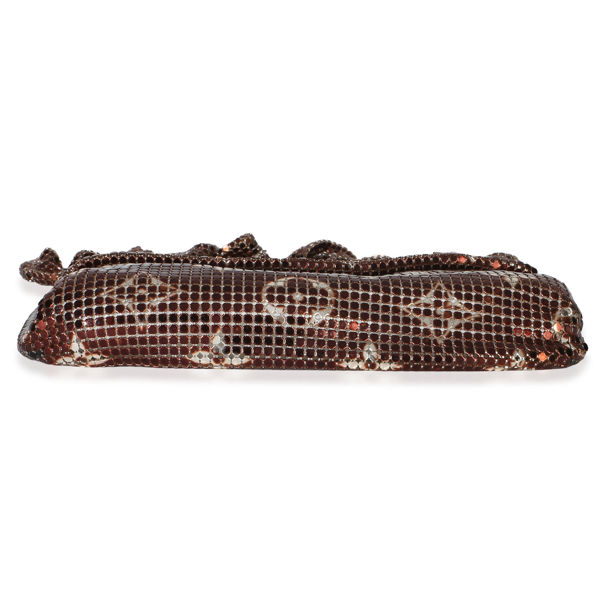 Louis Vuitton Bronze Monogram Mesh Metal Frances Handbag 6
