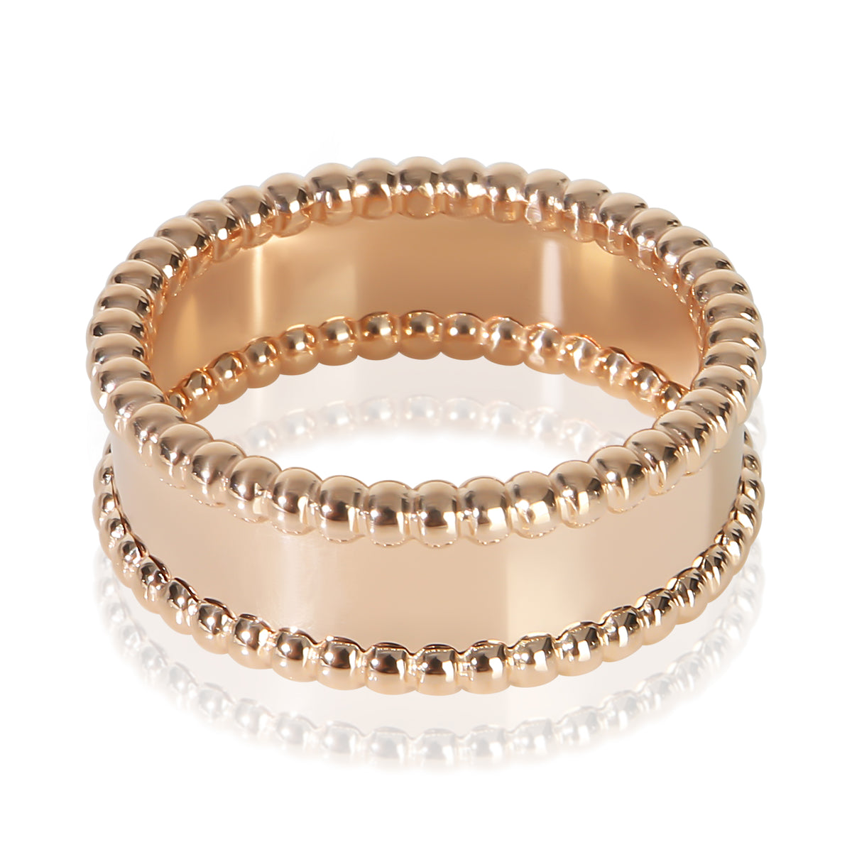 Van Cleef & Arpels Rose Gold  Perlee Signature Band 3