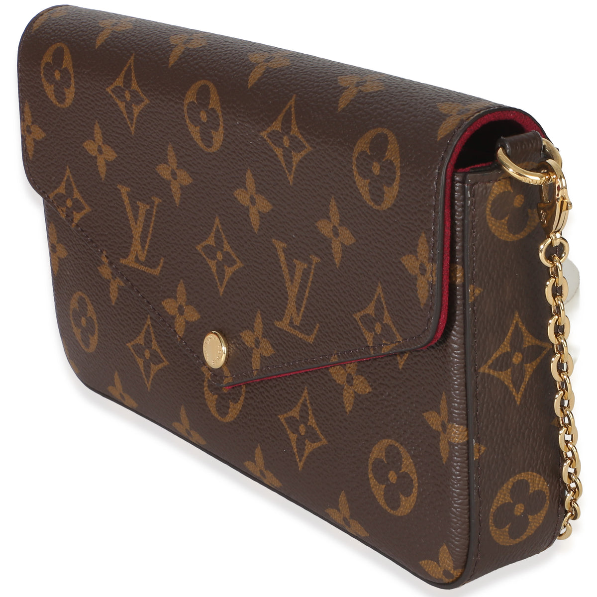 Louis Vuitton Fuchsia Monogram Canvas Felicie Pochette Handbag 2