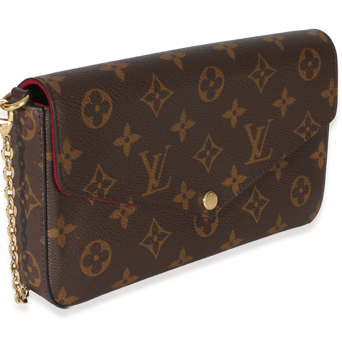 Louis Vuitton Fuchsia Monogram Canvas Felicie Pochette Handbag 3