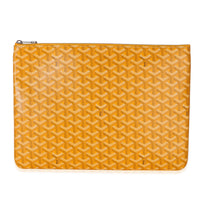 Goyard Yellow ine Canvas Senat GM Handbag id