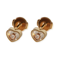 Chopard Rose Gold Diamond My Happy Hearts Single Earring fv