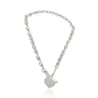 Tiffany & Co. Sterling Silver  Return To Tiffany Lovestruck Necklace 2