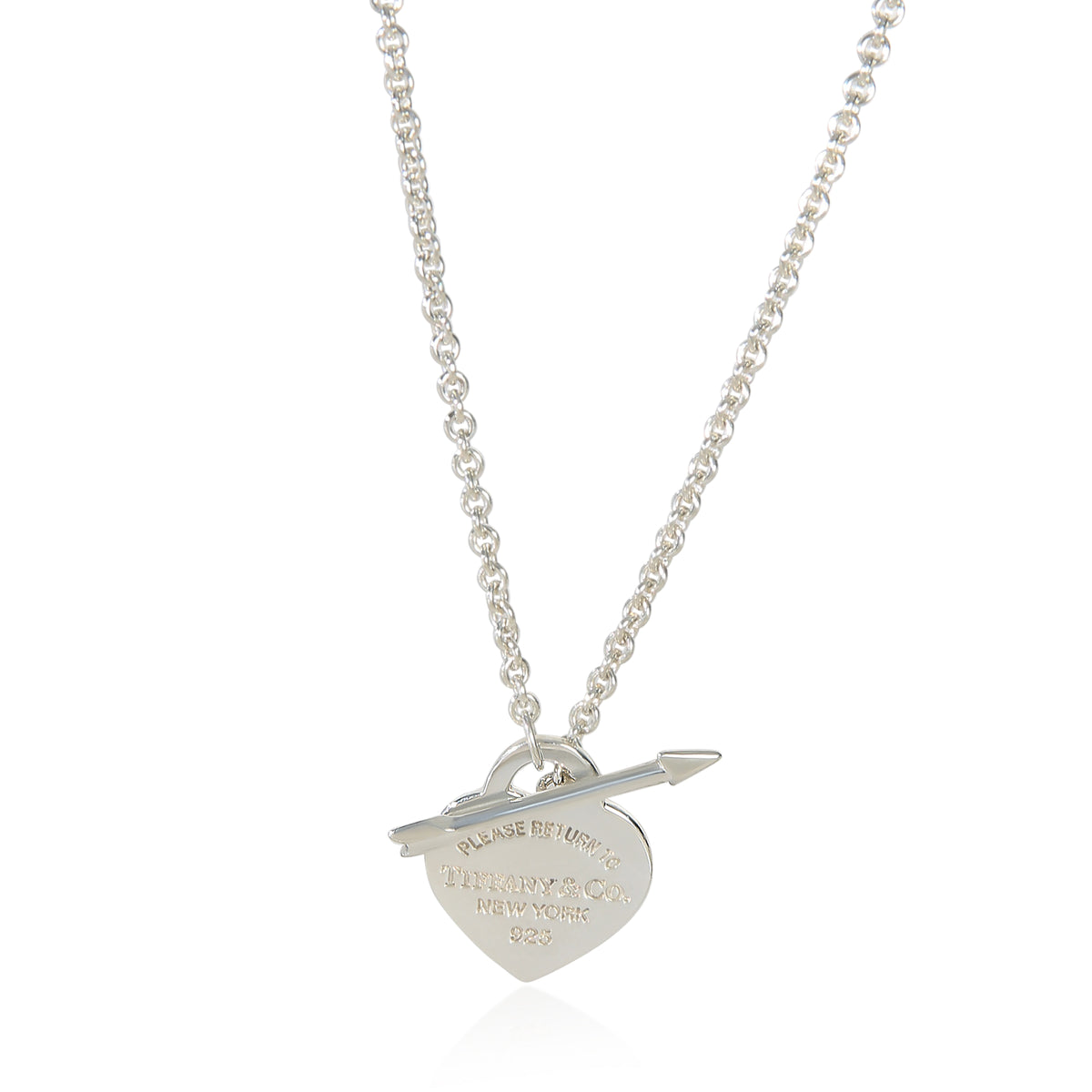 Tiffany & Co. Sterling Silver  Return To Tiffany Lovestruck Pendant fv