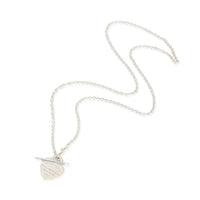 Tiffany & Co. Sterling Silver  Return To Tiffany Lovestruck Pendant 2