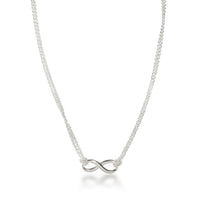 Tiffany & Co. Sterling Silver  Infinity Necklace