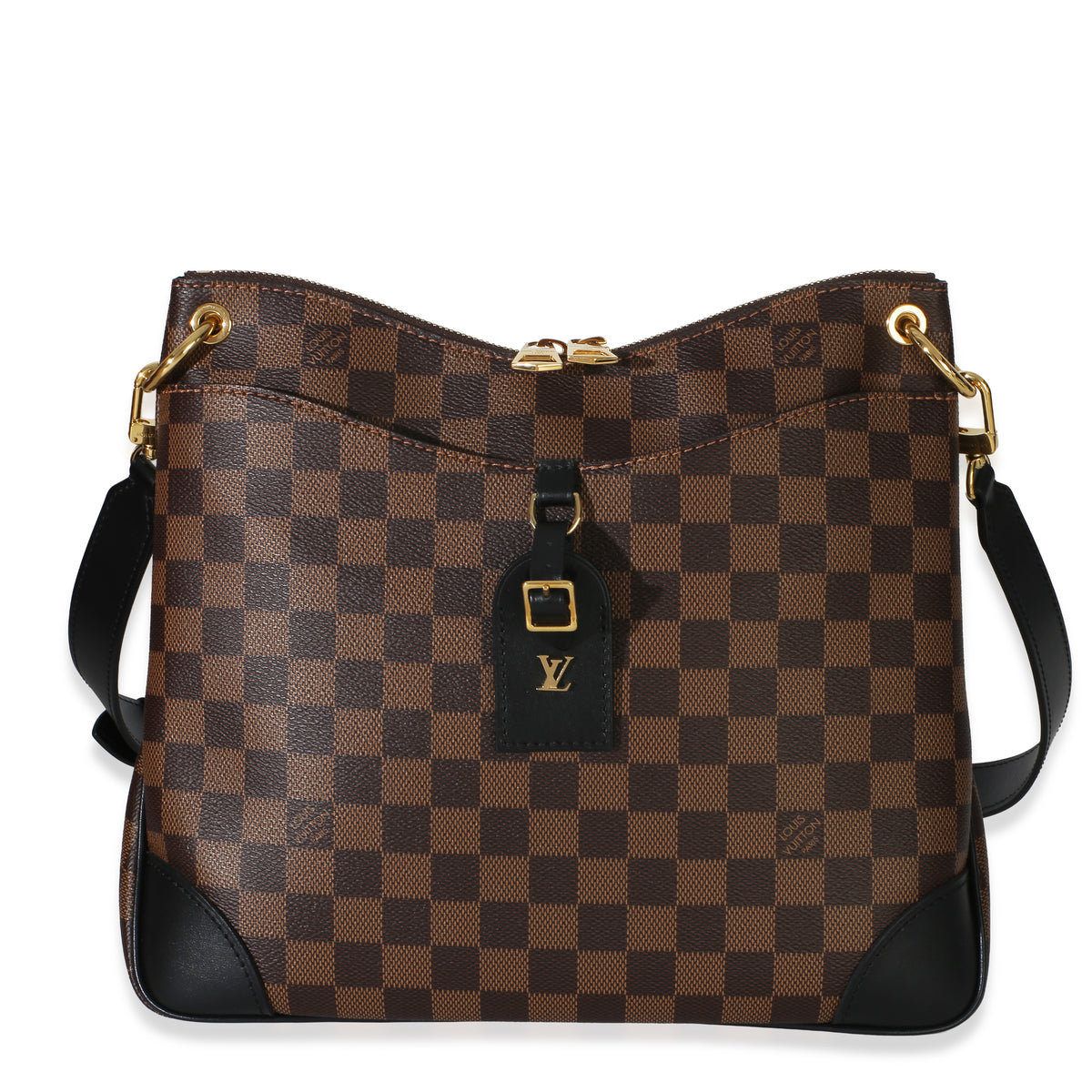 Louis Vuitton Black Damier Ebene Canvas Odeon MM Handbag id