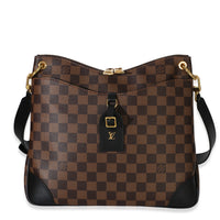 Louis Vuitton Black Damier Ebene Odeon MM Handbag id