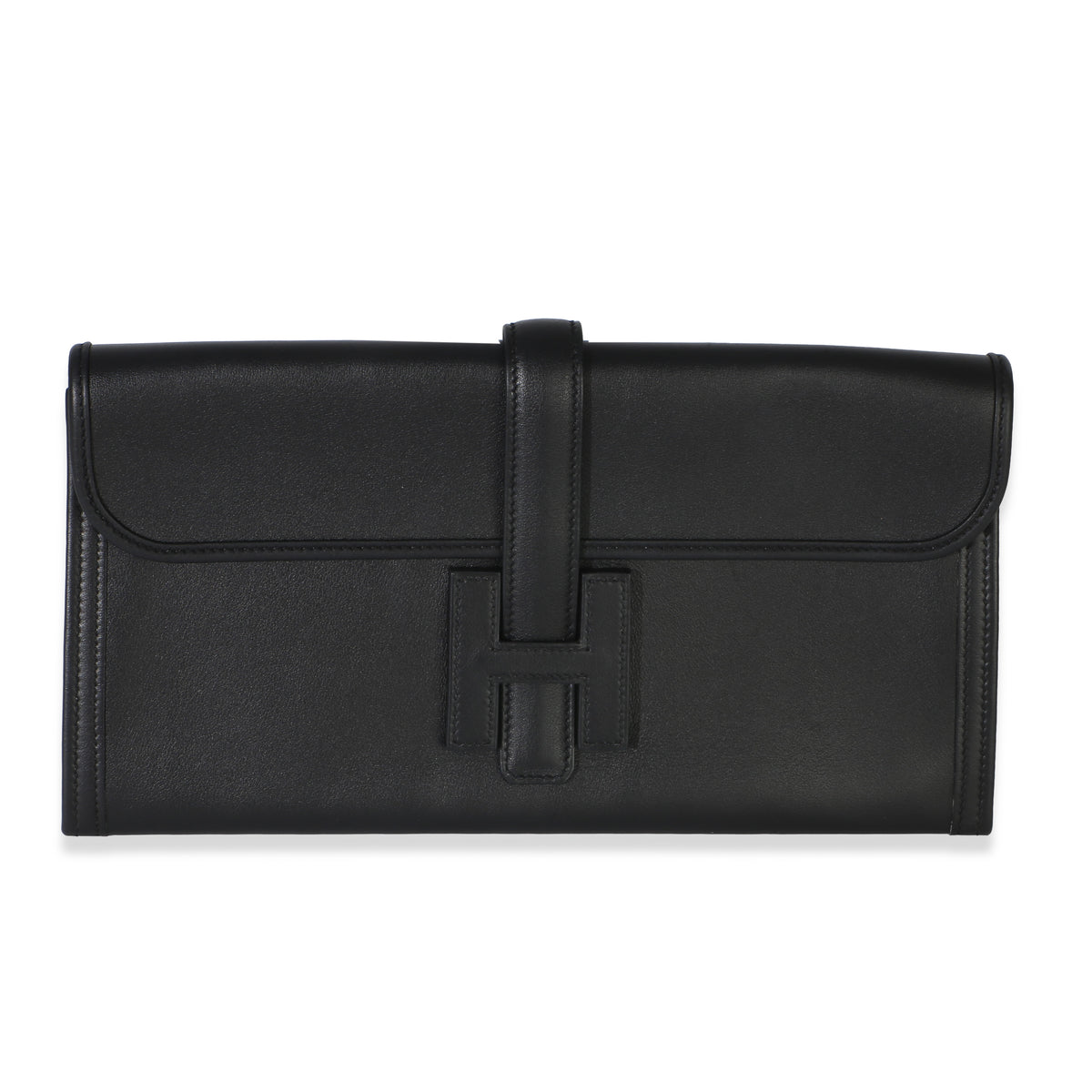 Hermès Black Evercolor Jige Elan 29 Handbag fv