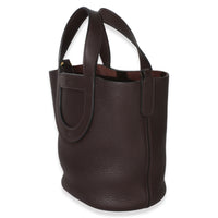 Hermès Rouge Sellier Clemence Swift In The Loop 18 GHW Handbag 2