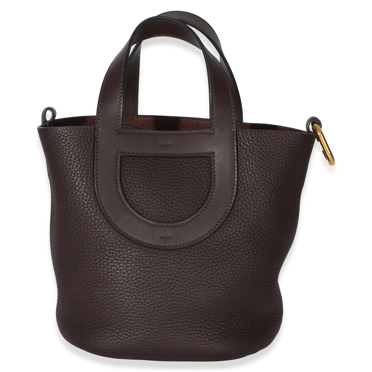 Hermès Rouge Sellier Clemence Swift In The Loop 18 GHW Handbag 4