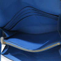Hermès Bleu Hydra Epsom Kelly Longue Wallet GHW Wallet 9
