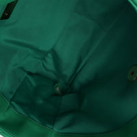 Chanel Green Quilted Lambskin Large  19 Flap Bag Handbag 10