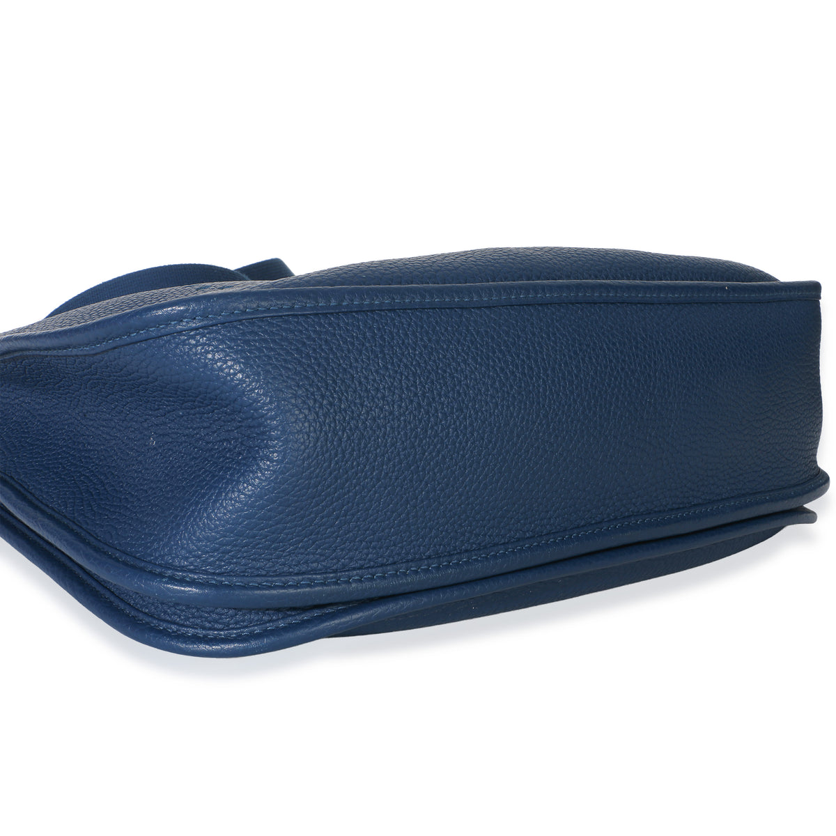 Hermès Blue Agate Clemence Evelyne 33 GM GHW Handbag 7